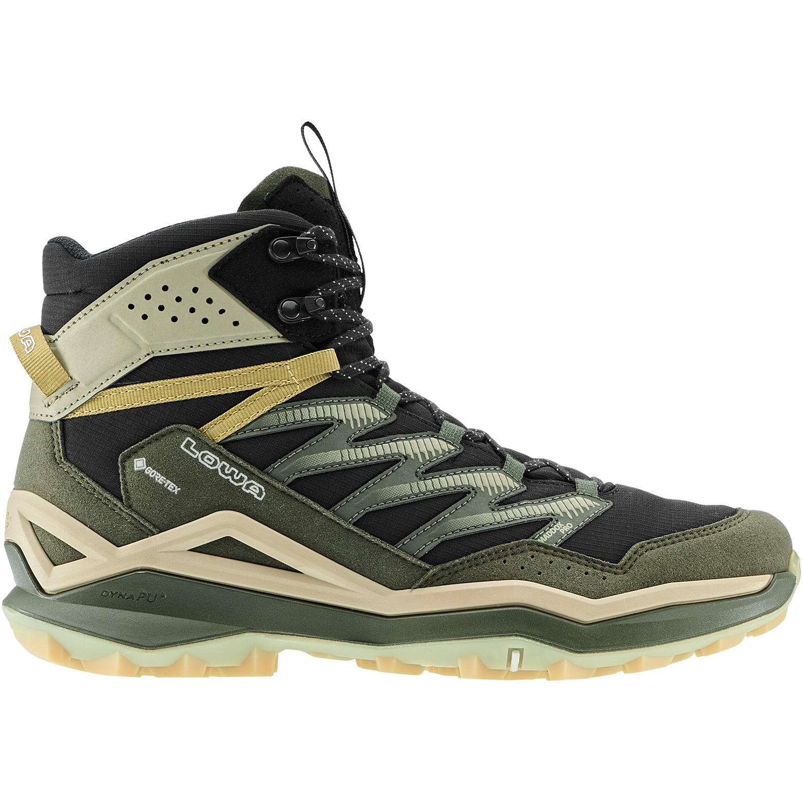 Produktbild von LOWA Maddox Pro GTX Mid Wanderschuhe Herren - schwarz/olive