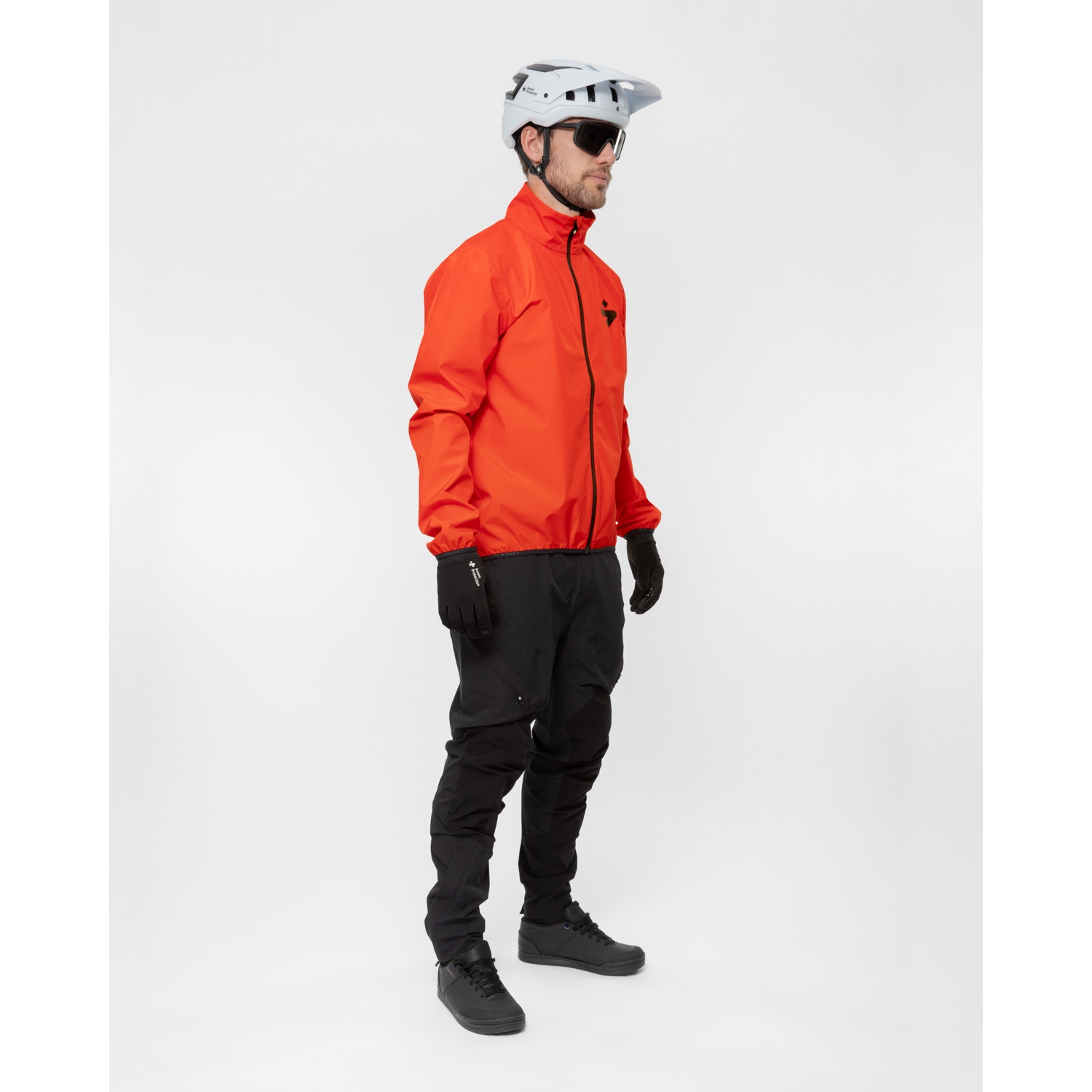 Hunter orange rain jacket shop
