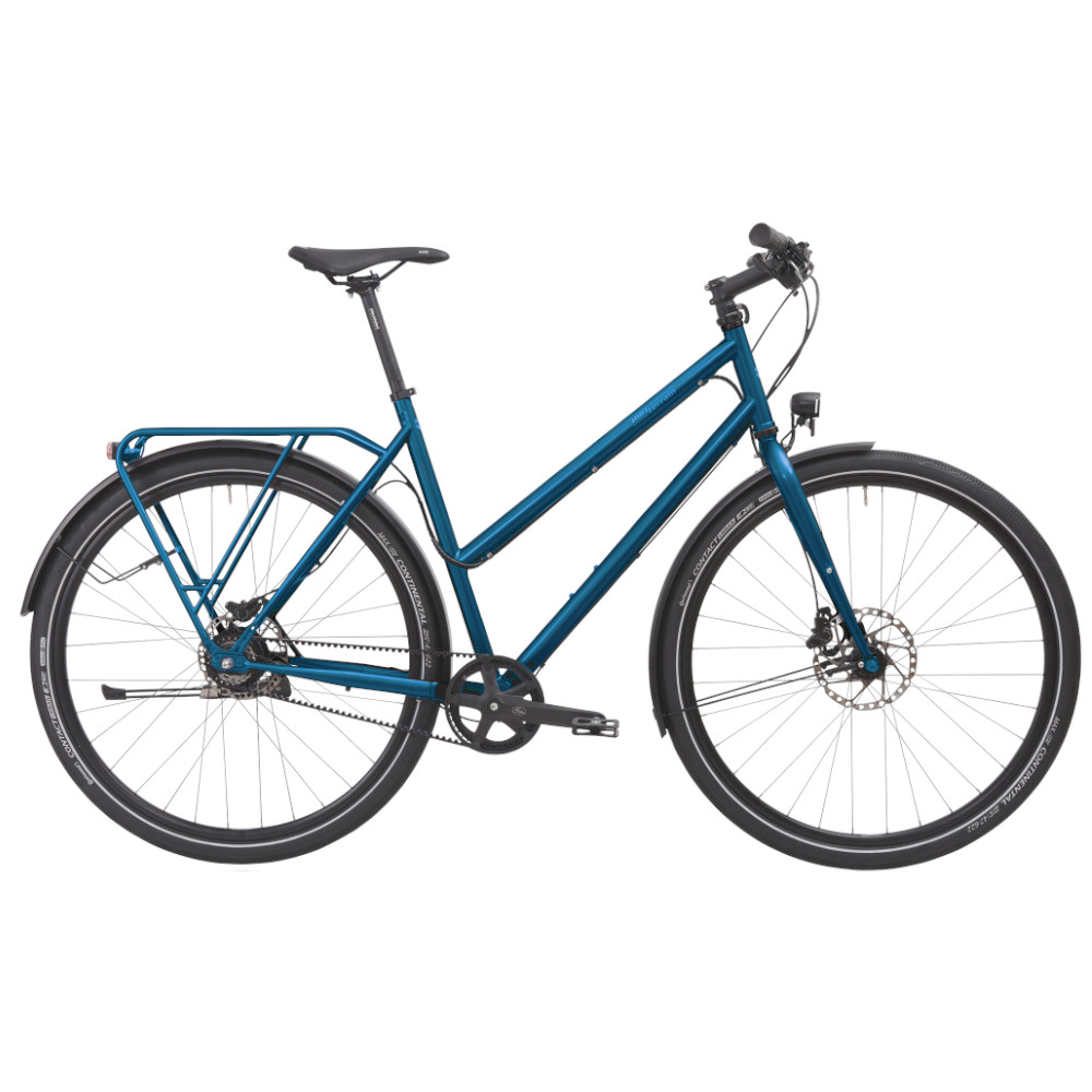 Produktbild von Tout Terrain AMBER ROAD TRAPEZ Select 3.3 - Damen Trekkingrad - 2023 - gentian blue glossy