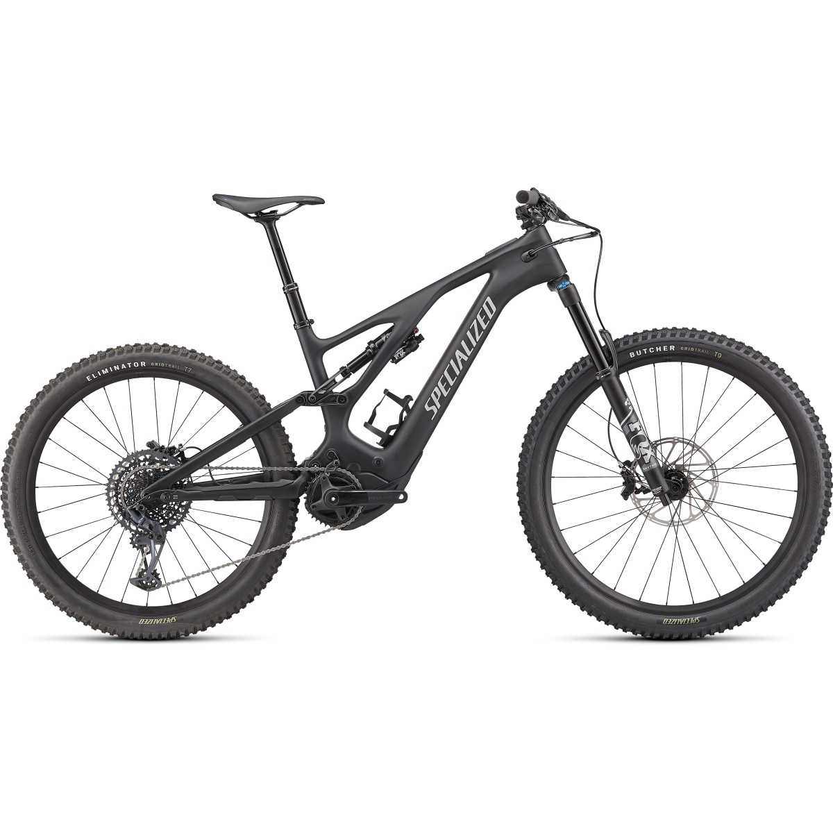 Foto de Specialized Bicicleta Eléctrica de Montaña Carbono - TURBO LEVO COMP - 2024 - satin negro / light plata / gloss negro