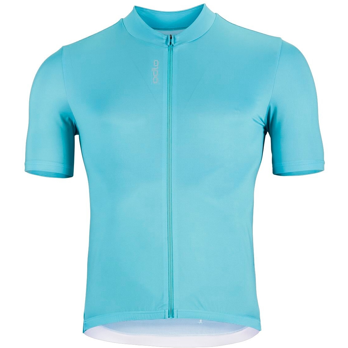 Picture of Odlo Zeroweight Chill-Tec Cycling Jersey Men - porcelain