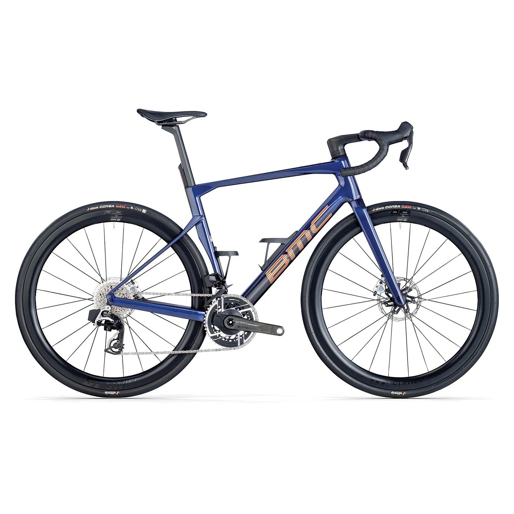 Foto de BMC Bicicleta de Carretera Carbono - ROADMACHINE 01 ONE - 2026 - Metallic Blue Carbon