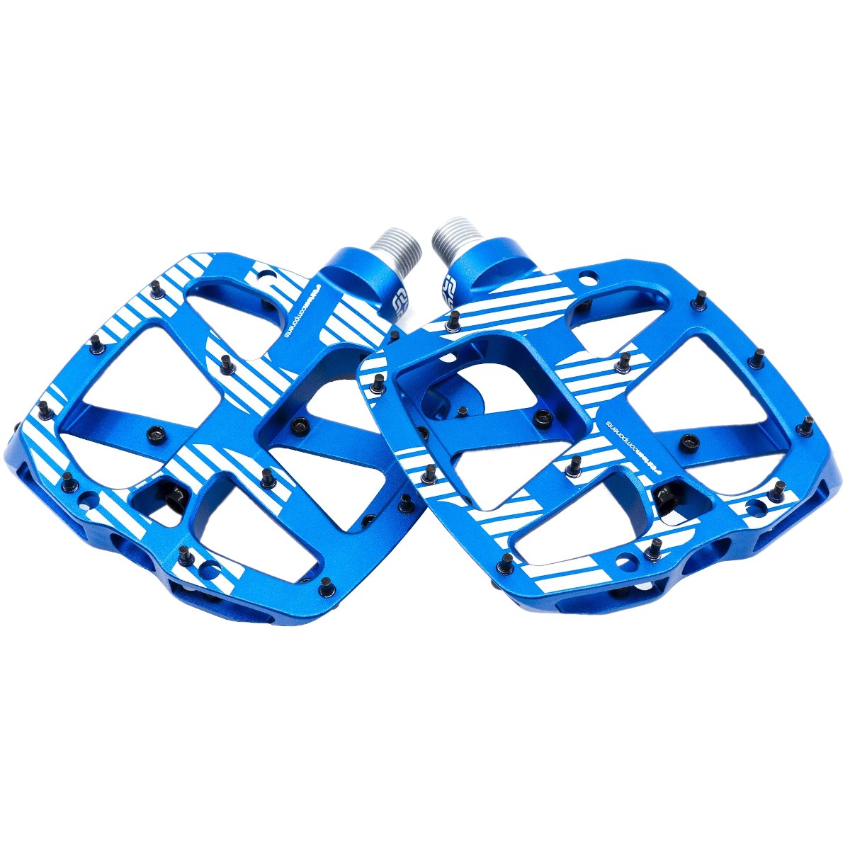 Picture of e*thirteen Plus Flat Pedals - blue