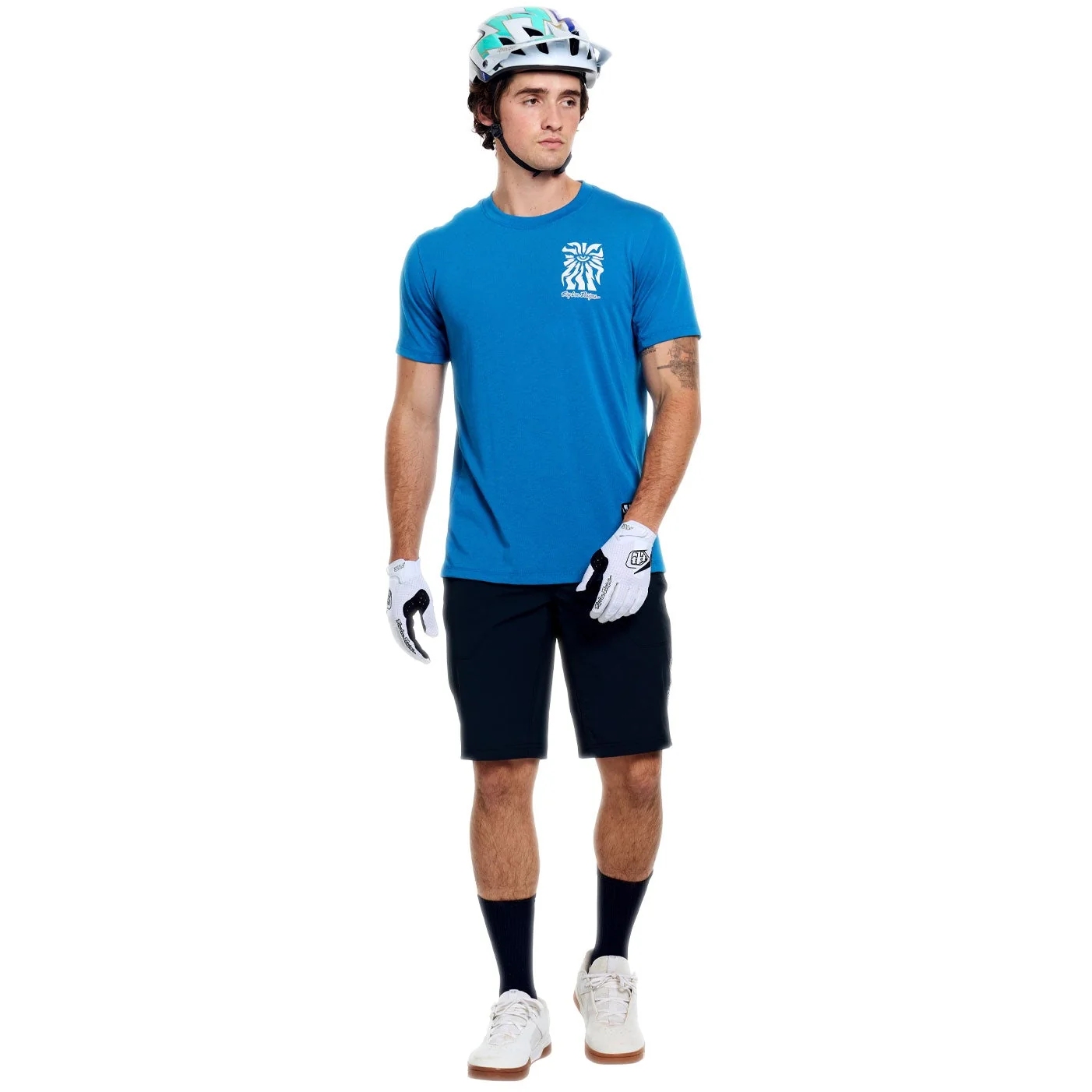 Troy Lee Designs Short de cyclisme pour homme, Skyline Short sans doublure (36, bleu ardoise