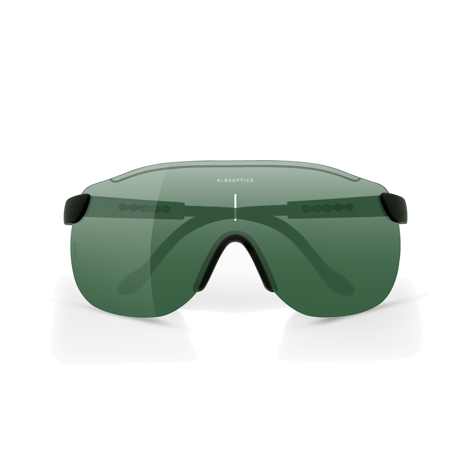Productfoto van ALBA Stratos Black / Leaf Glasses