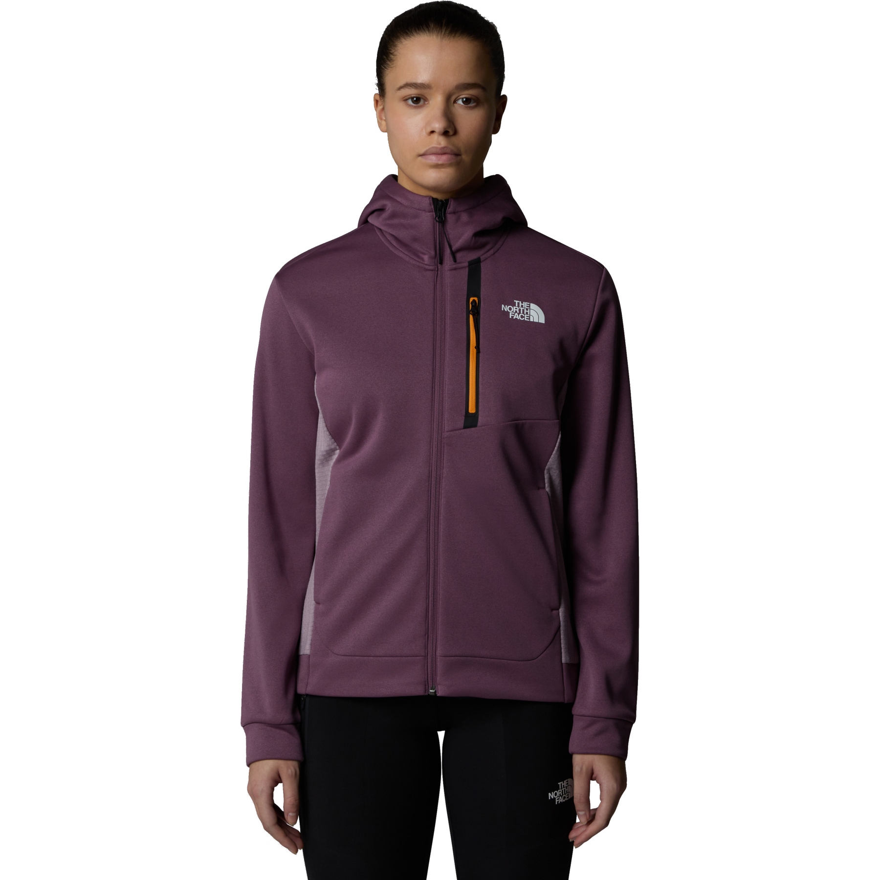 The North Face Mountain Athletics Fleece Jacket Women Midnight Mauve Purple Chalk