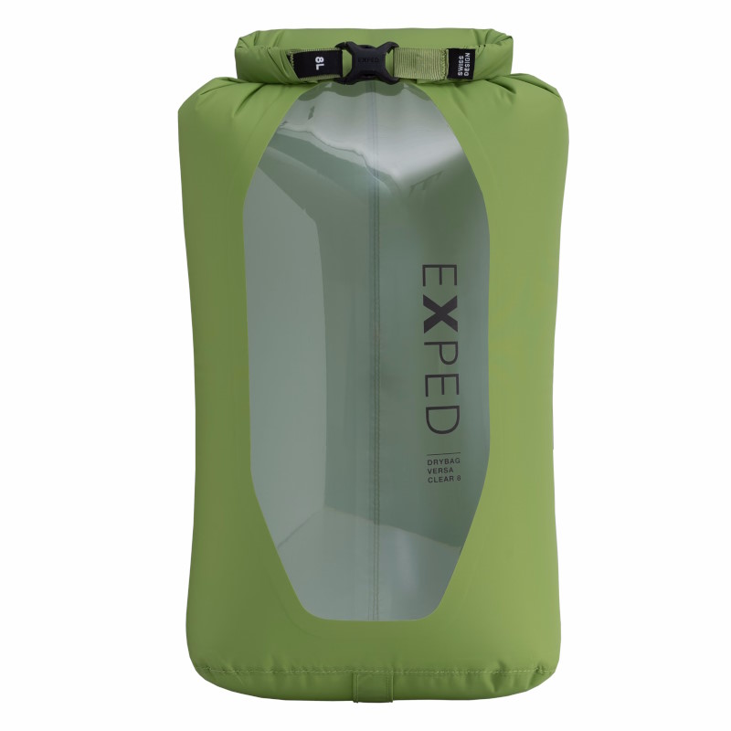 Produktbild von Exped Drybag Versa Clear Packsack - 8 L - meadow