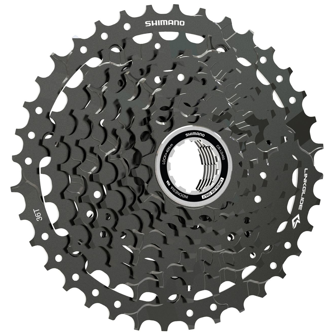 Shimano CS LG400 Cassette LinkGlide 9 speed 11 36 Teeth