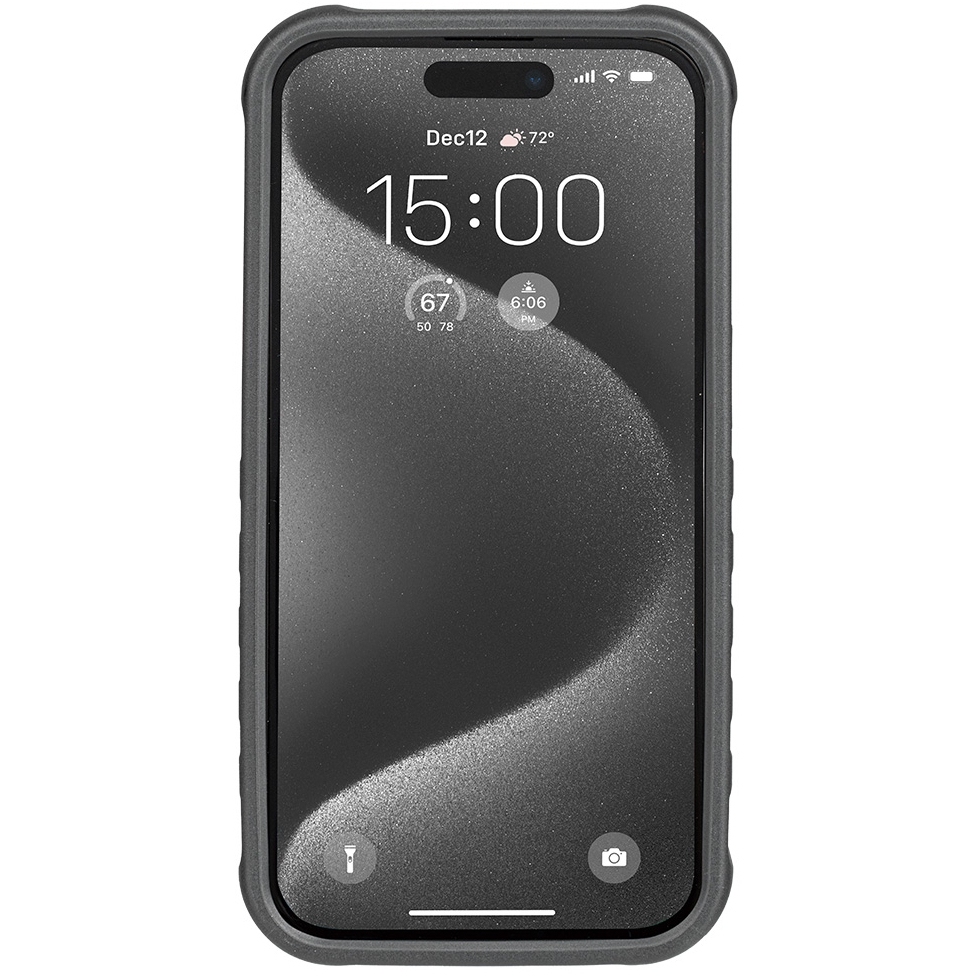 Immagine prodotto da Topeak Custodia per Smartphone - RideCase per Apple iPhone 15 Pro - nero/grigio