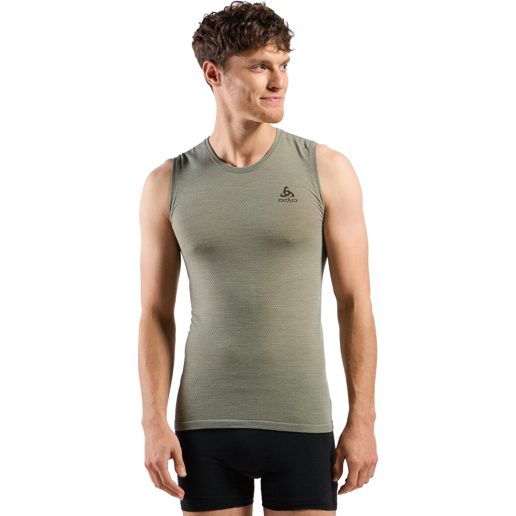Immagine di Odlo Canottiera Uomo - Performance Wool 140 Seamless - vetiver