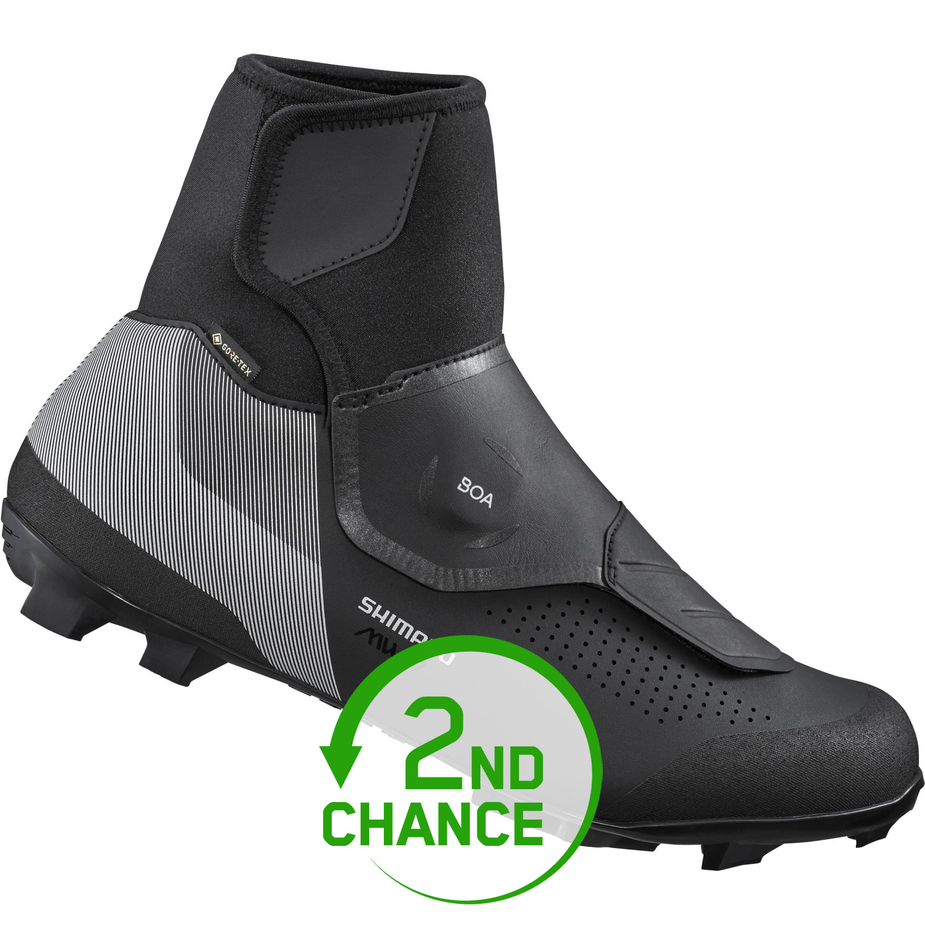Picture of Shimano SH-MW702 MTB Shoes Men - black - 2nd Choice