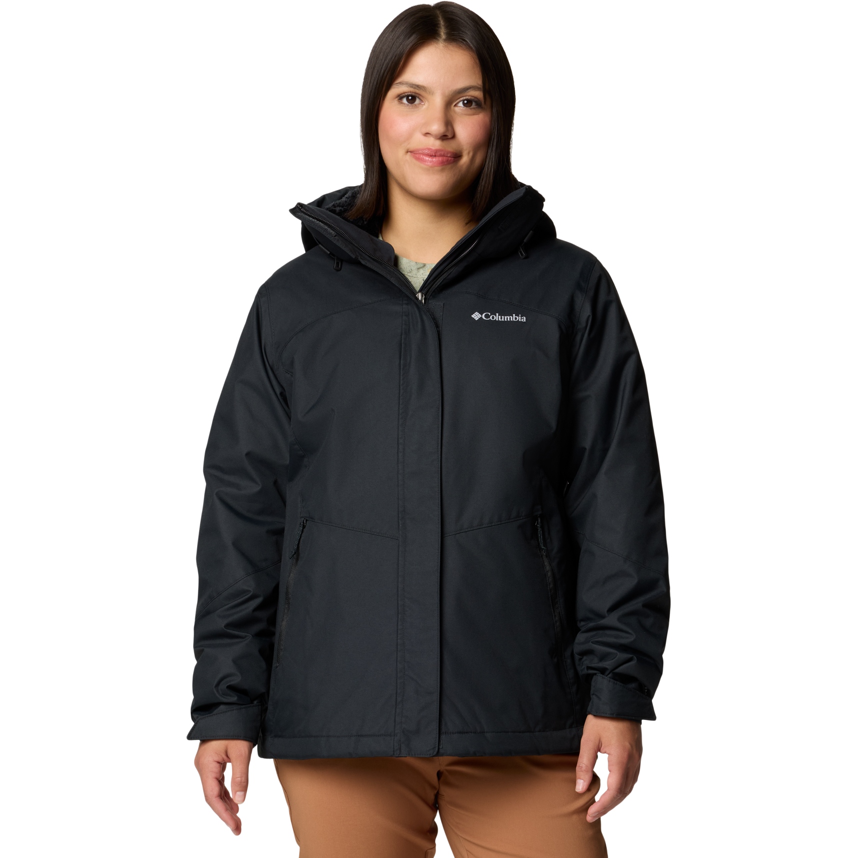 Black columbia jacket womens best sale