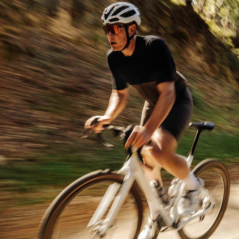 Couche De Base Velocio Mérinos Homme - Manches Courtes, Taille L, Noir, Cyclisme, Made In Italy