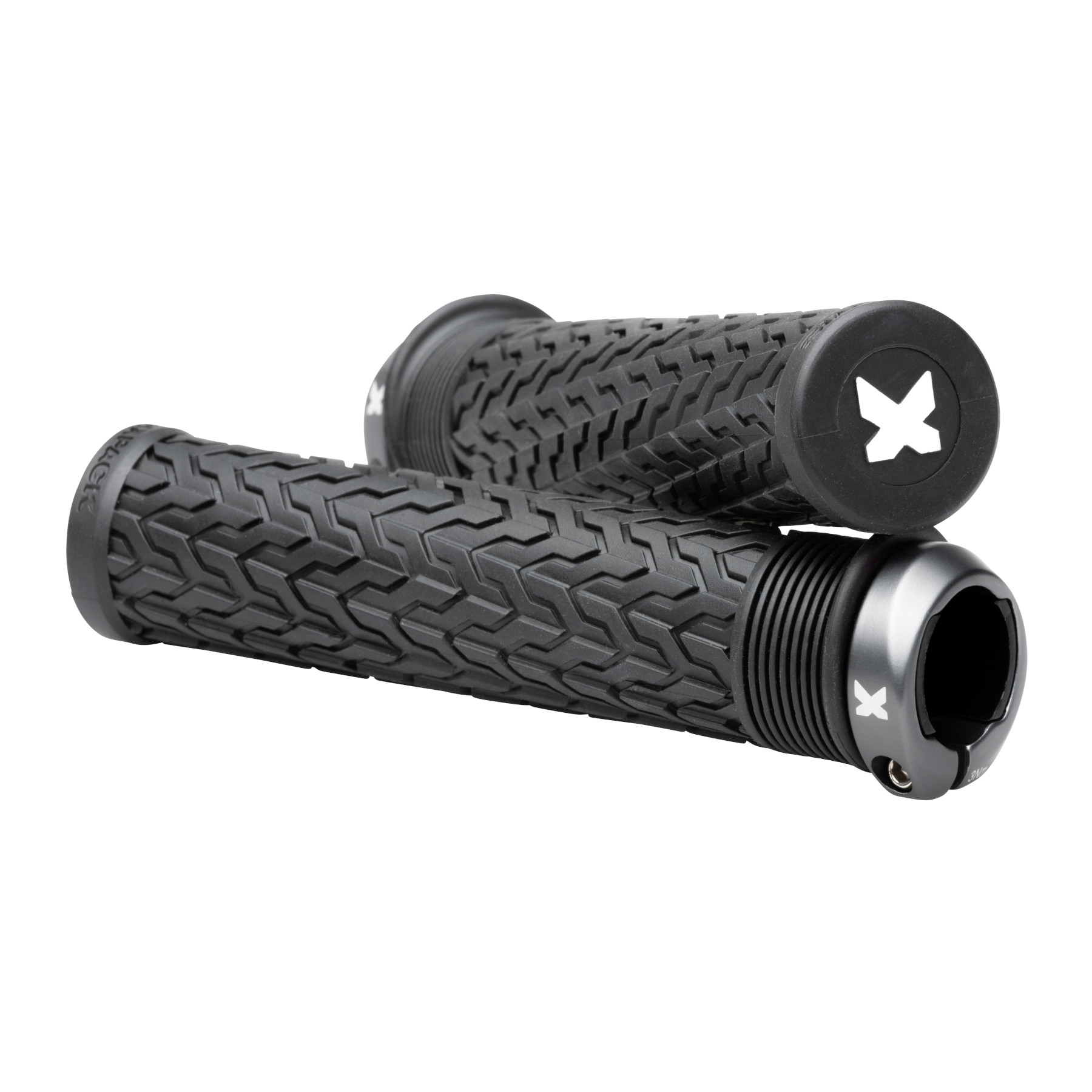 Picture of Sixpack S-TRIX AL Lock-On Bar Grips - black/dark titanium