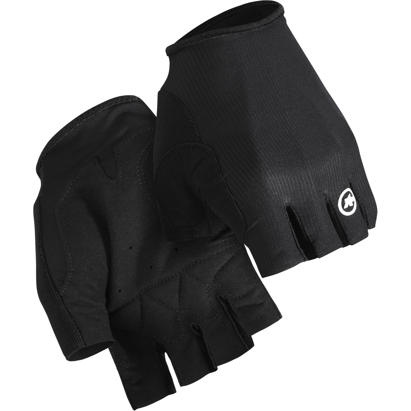 Picture of Assos RS TARGA Short Finger Gloves - black series
