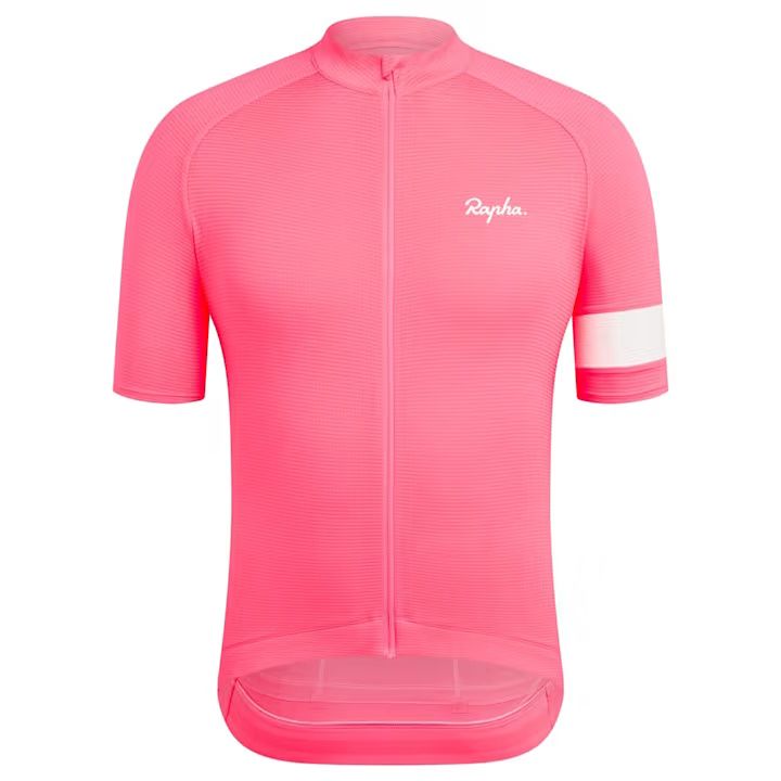 Productfoto van Rapha Core Lightweight Fietsshirt met Korte Mouwen Heren - pink
