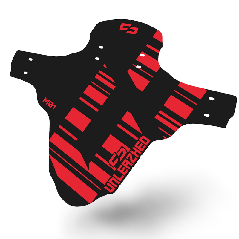 Picture of Unleazhed Unsplash M01 Mudguard - Red