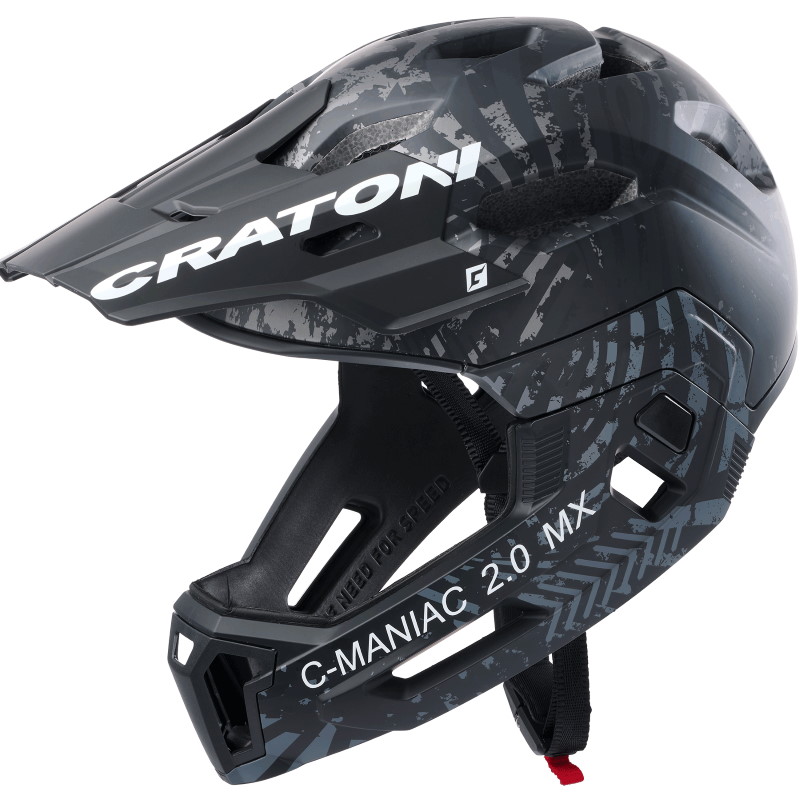 CRATONI C-Maniac 2.0 MX Fullface Helmet - black-anthracite matt