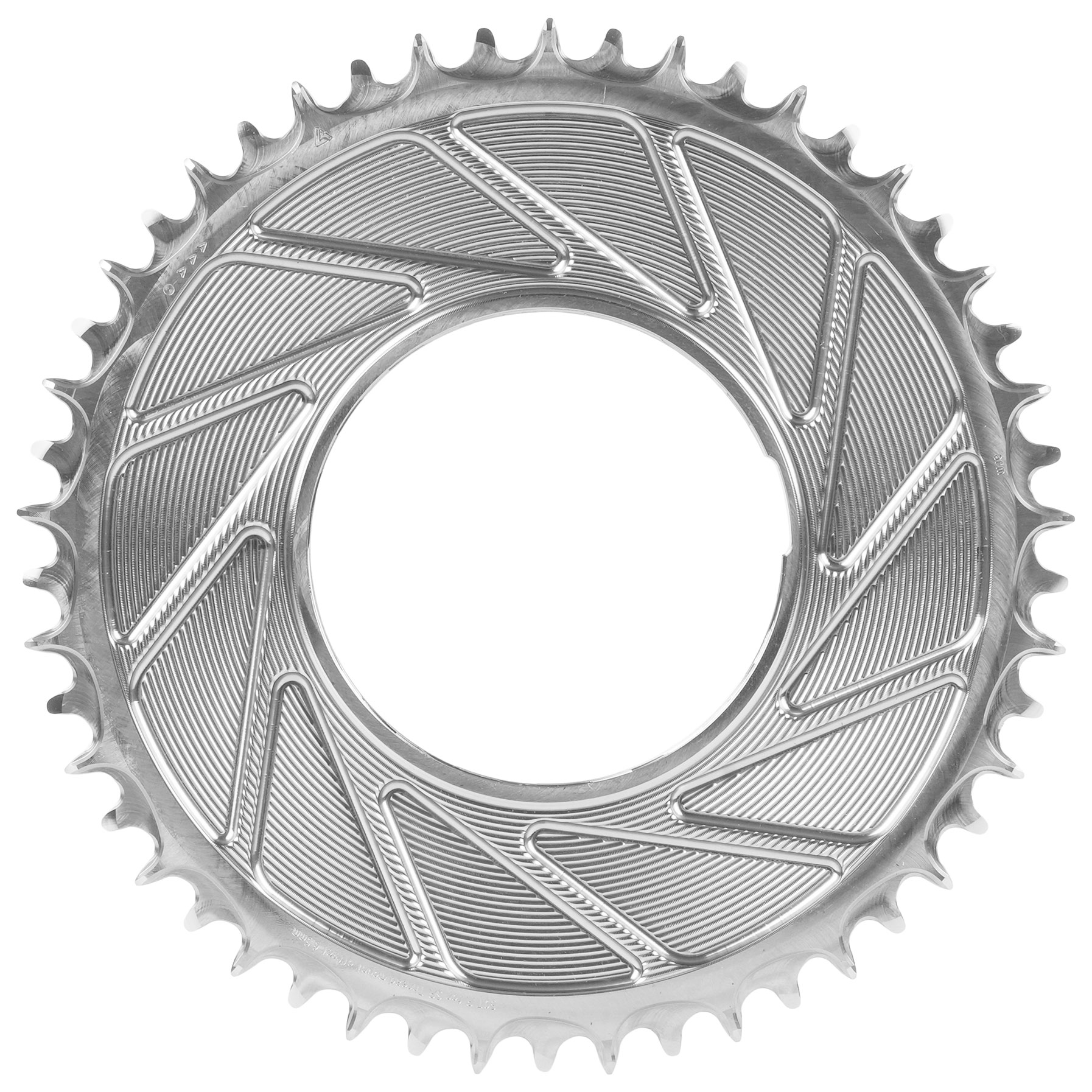 Alugear AERO Chainring - Road/Gravel | Thread Mount | 6.5mm | 1x