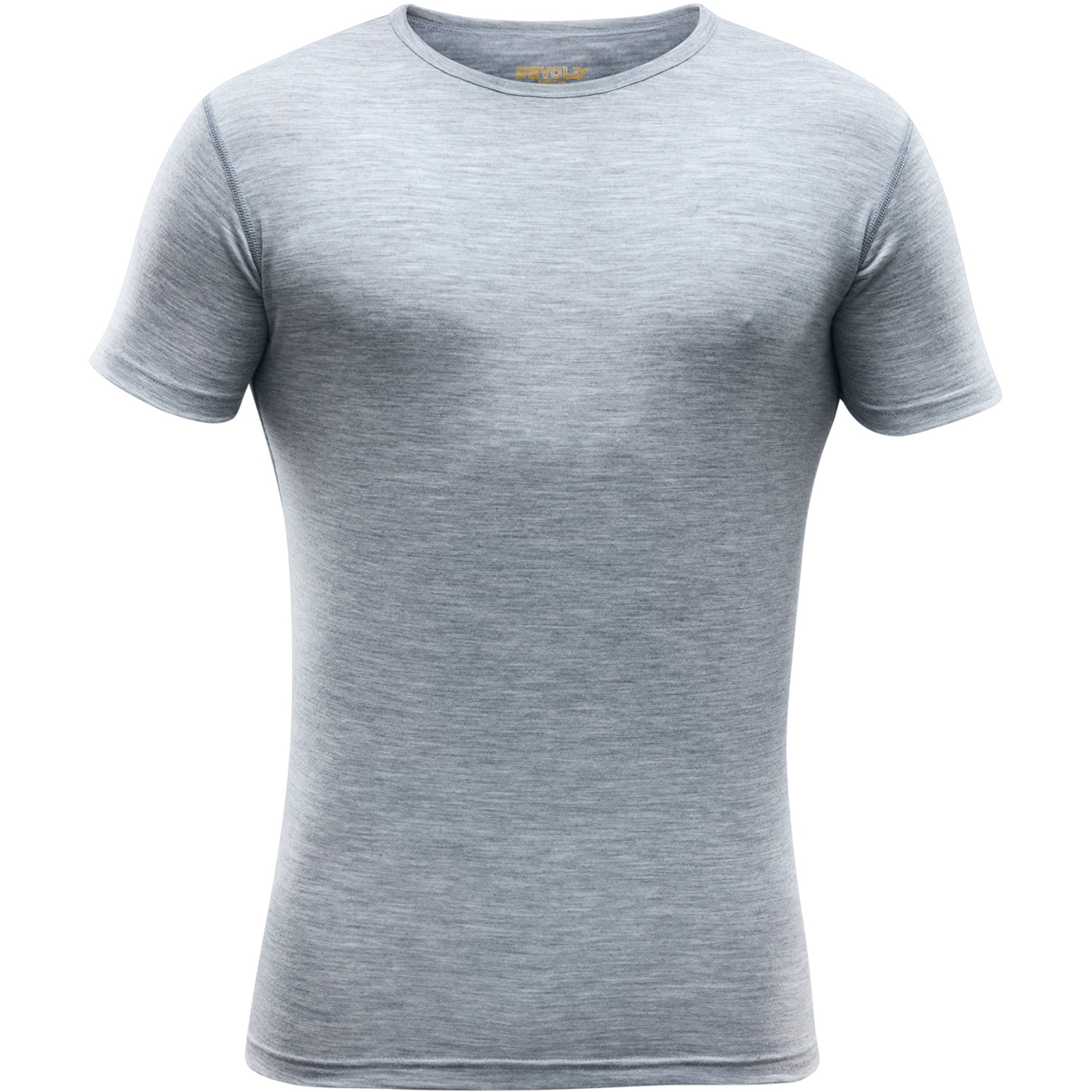 Picture of Devold Breeze Merino 150 T-Shirt Men - 770 Grey Melange
