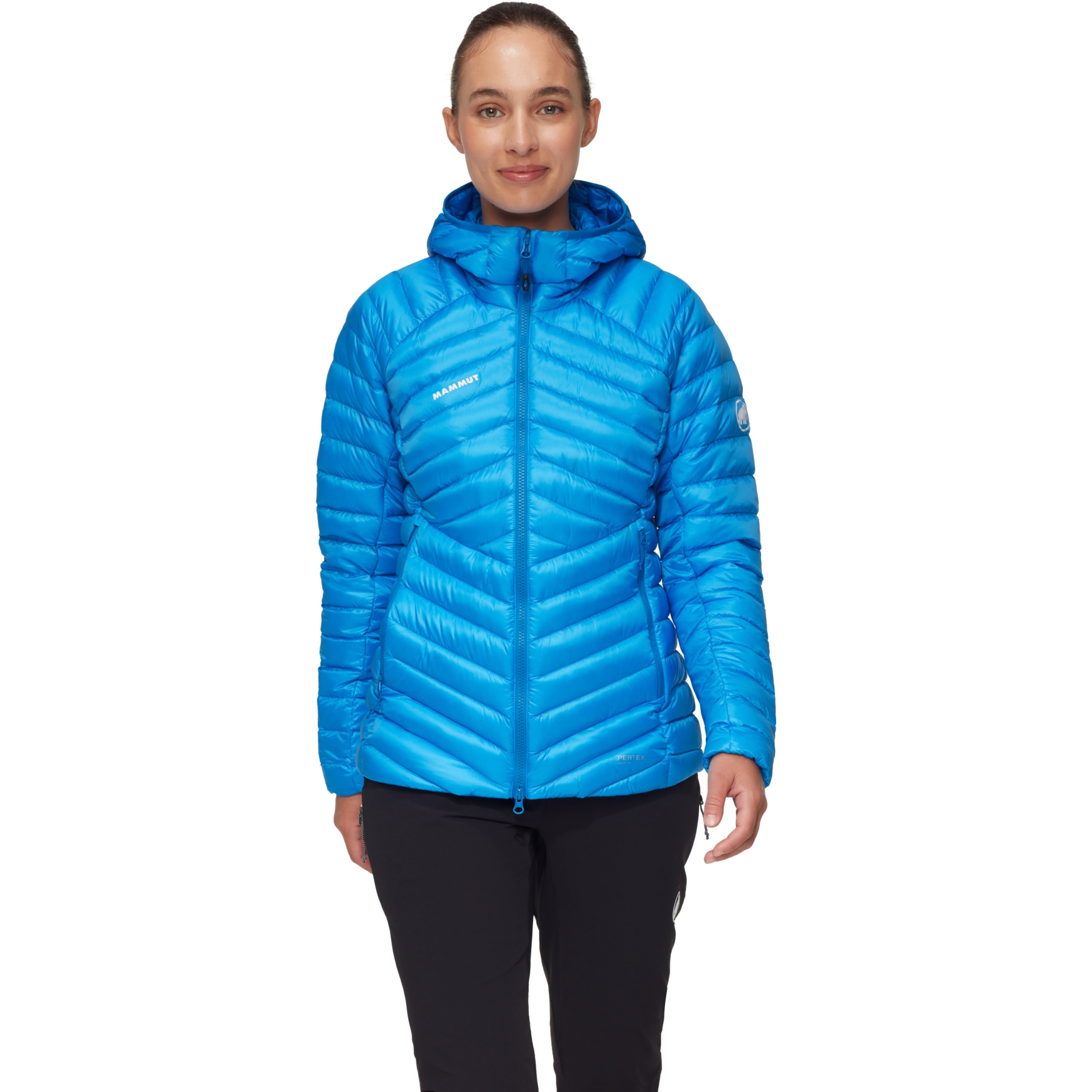 Produktbild von Mammut Broad Peak Isolationsjacke mit Kapuze Damen - glacier blue