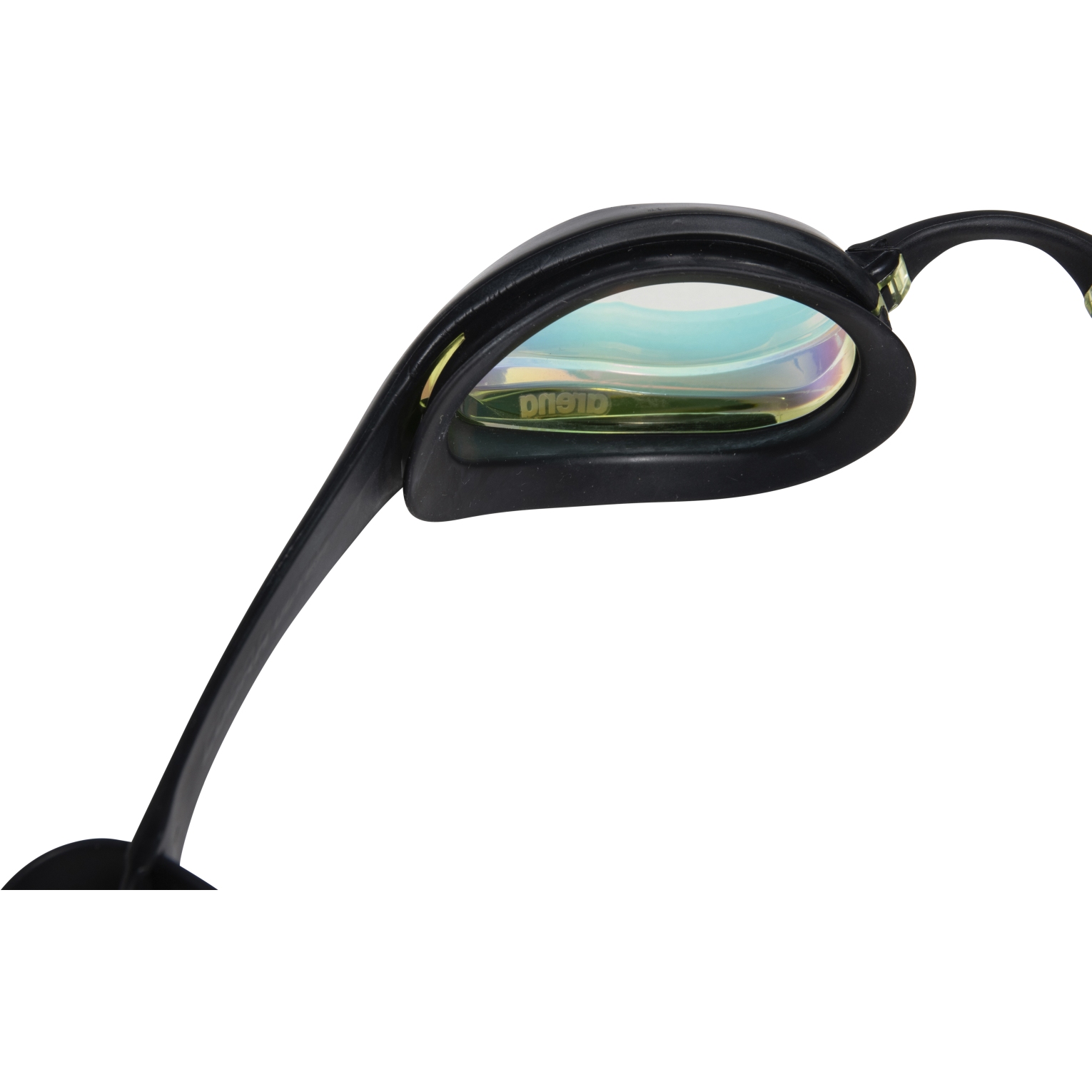 Arena C O B R A ULTRA SWIPE MIRROR - Gafas De Natación - Yellow Copper White/blanco