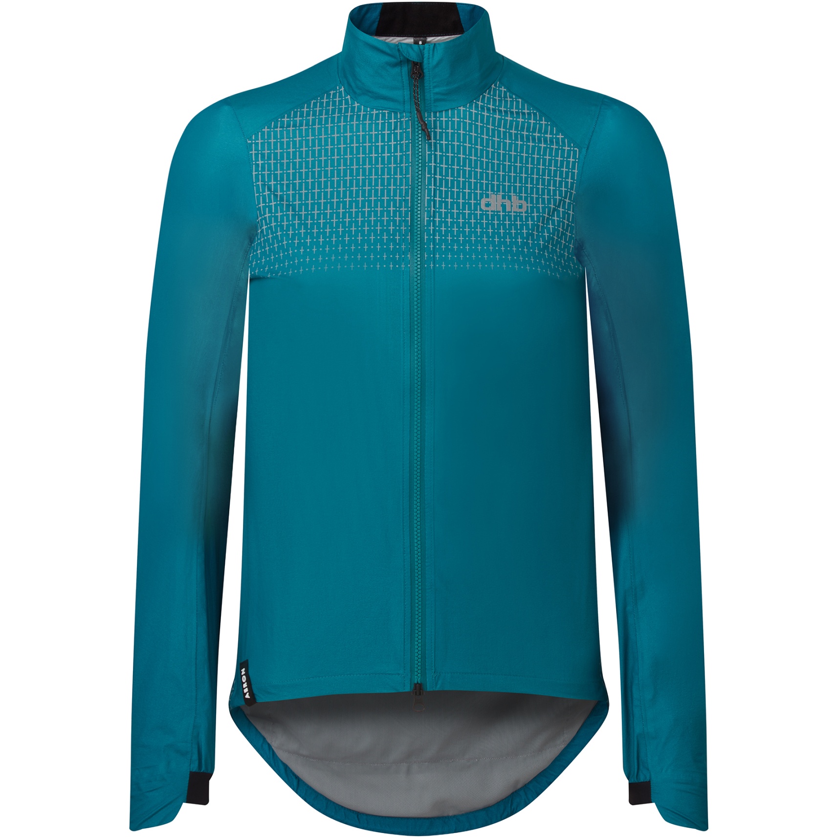 dhb Aeron Tempo FLT Waterproof Jacket Women UK 10 S teal