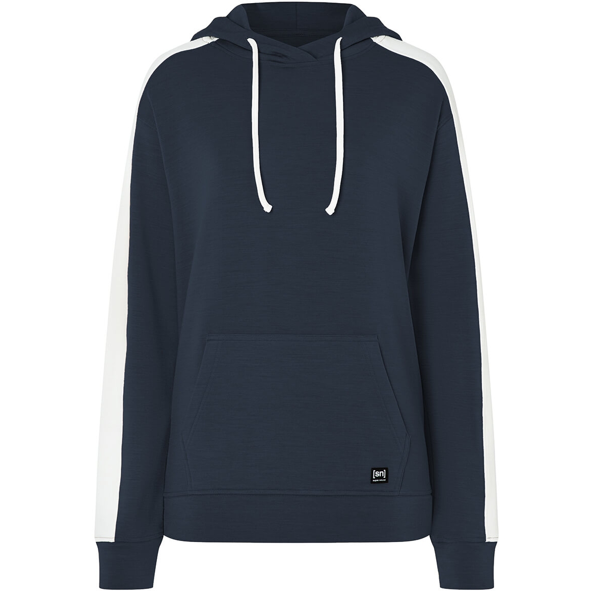 Picture of SUPER.NATURAL Colorado Hoodie Women - Blueberry/Fresh White