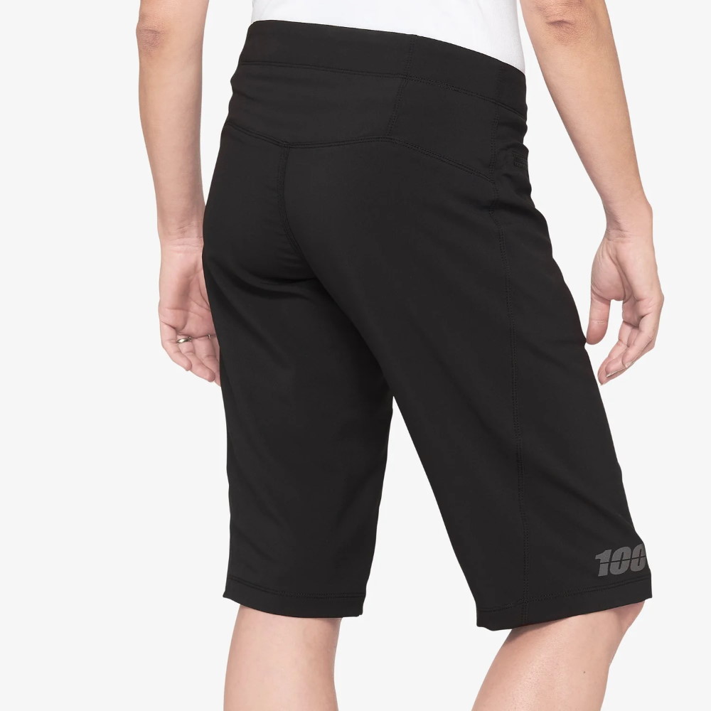 Women's Biking Shorts - 100 Black