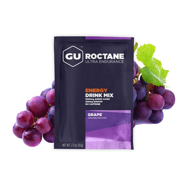 bifald Blikkenslager Gætte GU Roctane Energy Drink Mix - Carbohydrate Electrolyte Beverage Powder -  5x65g