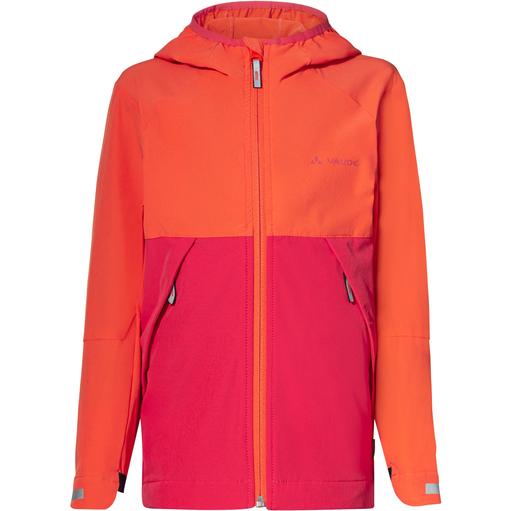 Produktbild von Vaude Moab Stretch Jacke Kinder - bright pink/orange