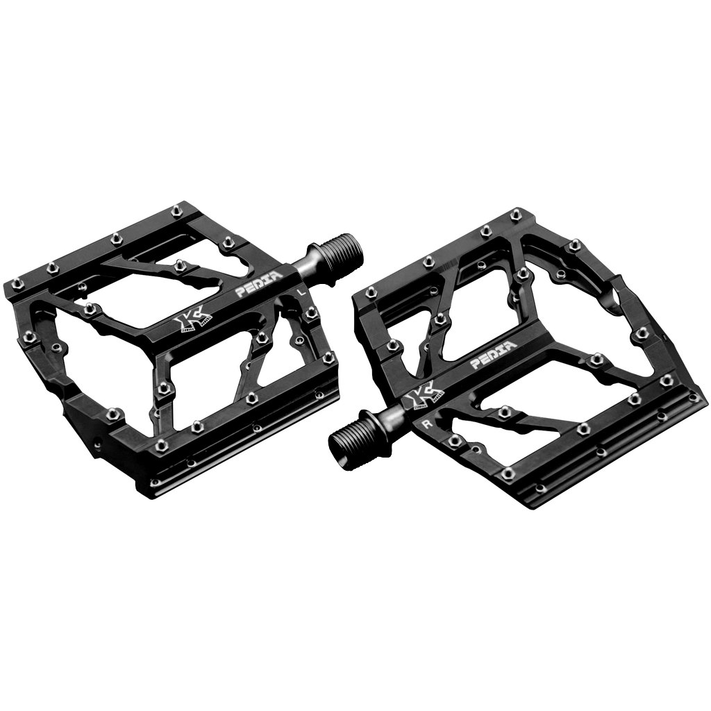 Image of KCNC Pedia Platform Pedals - Titanium Axle - black