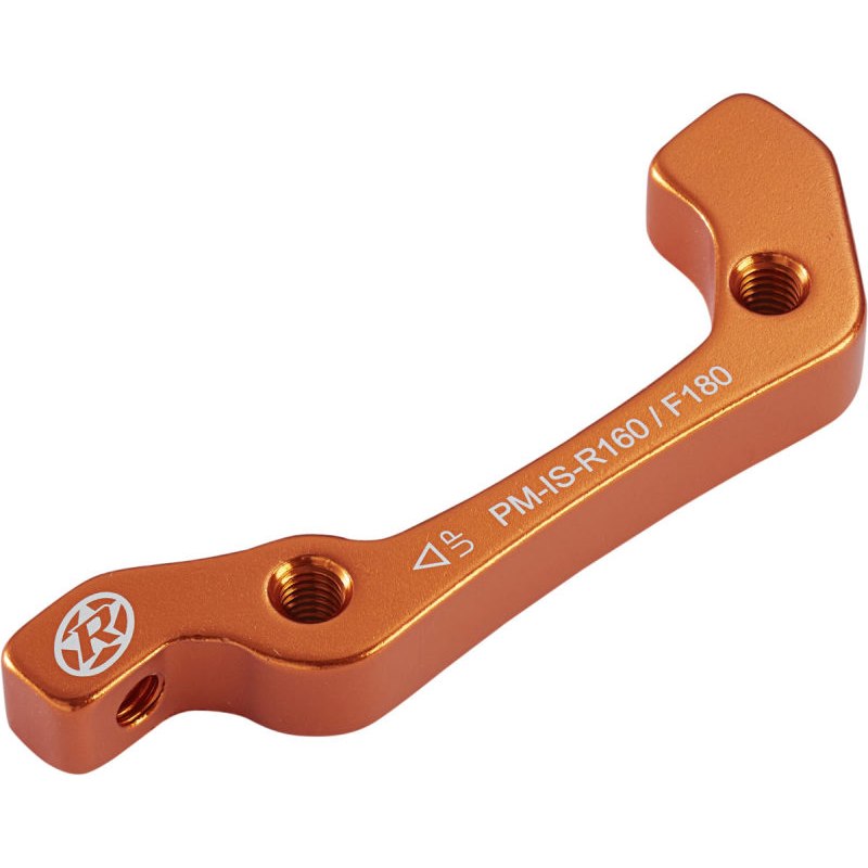 Productfoto van Reverse Components Brakeadapter IS-PM - FW 180mm / RW 160mm - orange