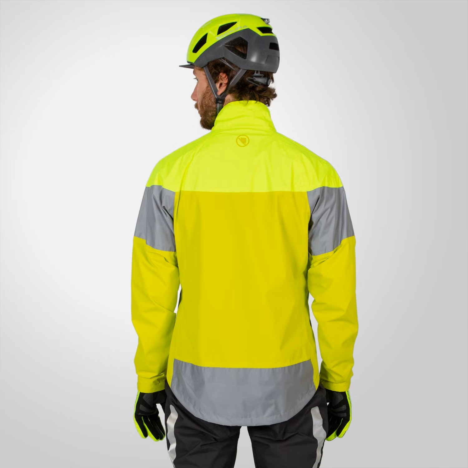 Veste Cyclisme Coupe-Vent Imperméable Hi-Viz - Unisexe - Marque WOLFBIKE - Neuf Avec Étiquette