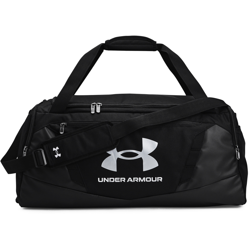Picture of Under Armour UA Undeniable 5.0 MD Duffle Bag - Black/Black/Metallic Silver