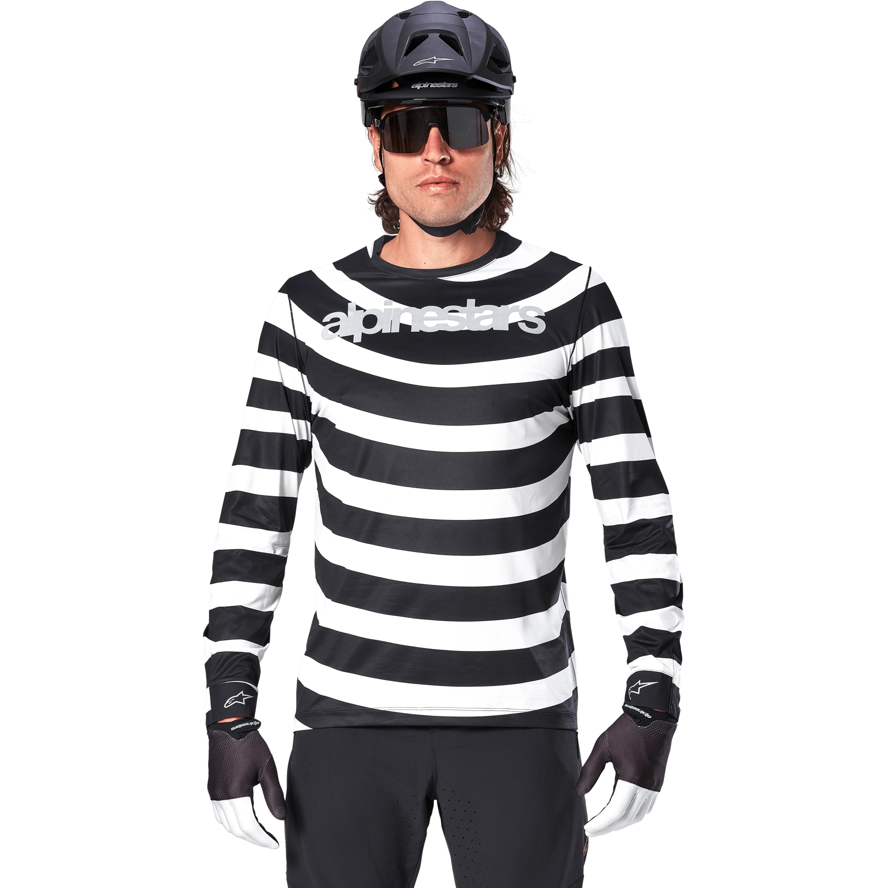 Alpinestars A-Aria Oscar Long Sleeve Jersey Men black BIKE24