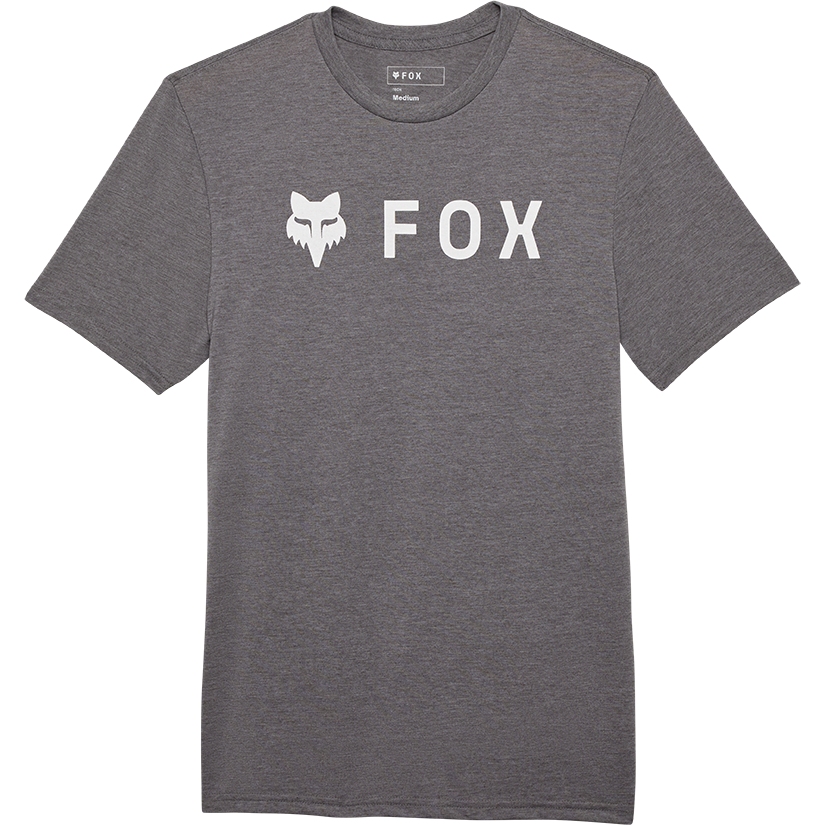 Мужская технологичная футболка FOX Absolute с коротким рукавом - вересковый графит