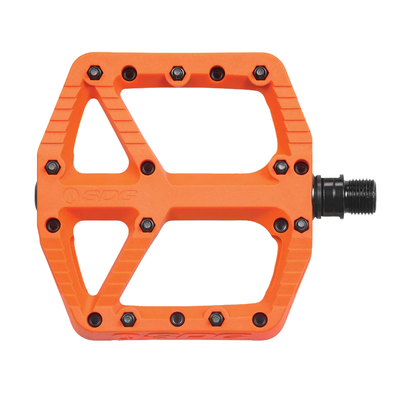 Image of SDG Comp Flat Pedals - orange