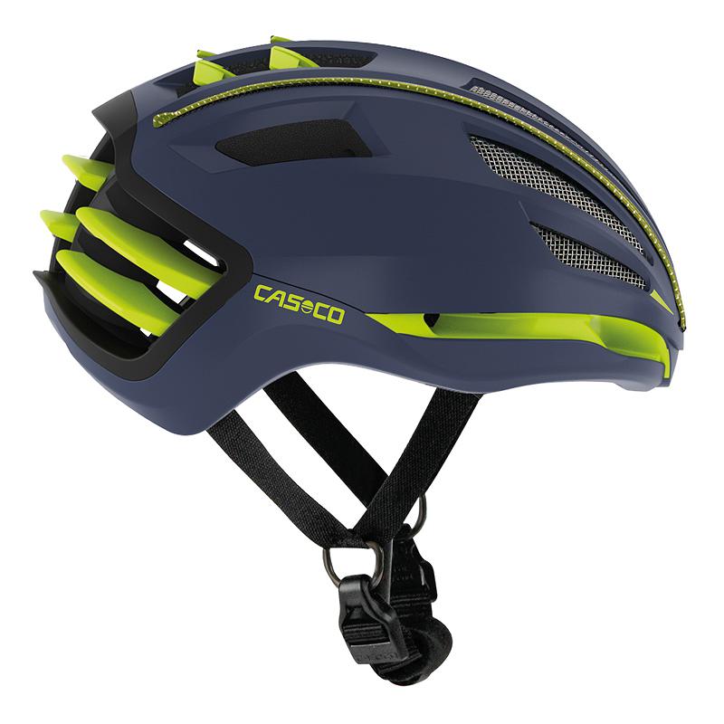 Picture of Casco SPEEDairo 2 Helmet without visor - blue-neon yellow