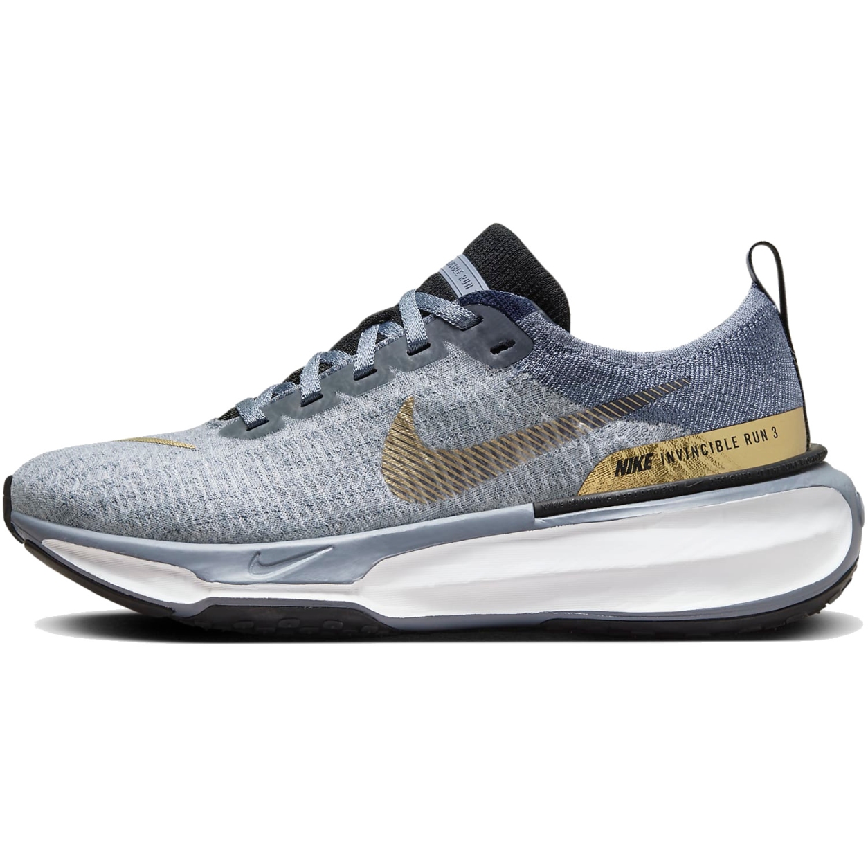 Picture of Nike Invincible 3 Running Shoes Women - ashen slate/diffused blue/football grey/metallic gold DR2660-400