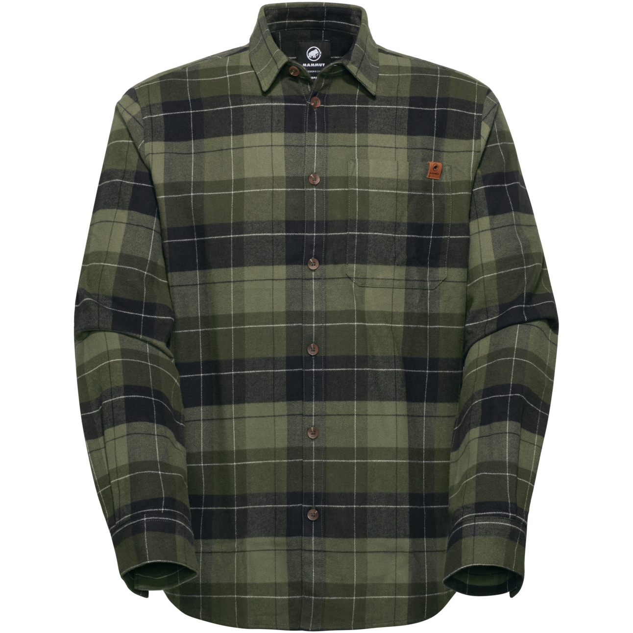 Mammut Trovat Longsleeve Shirt Men - marsh-black | BIKE24