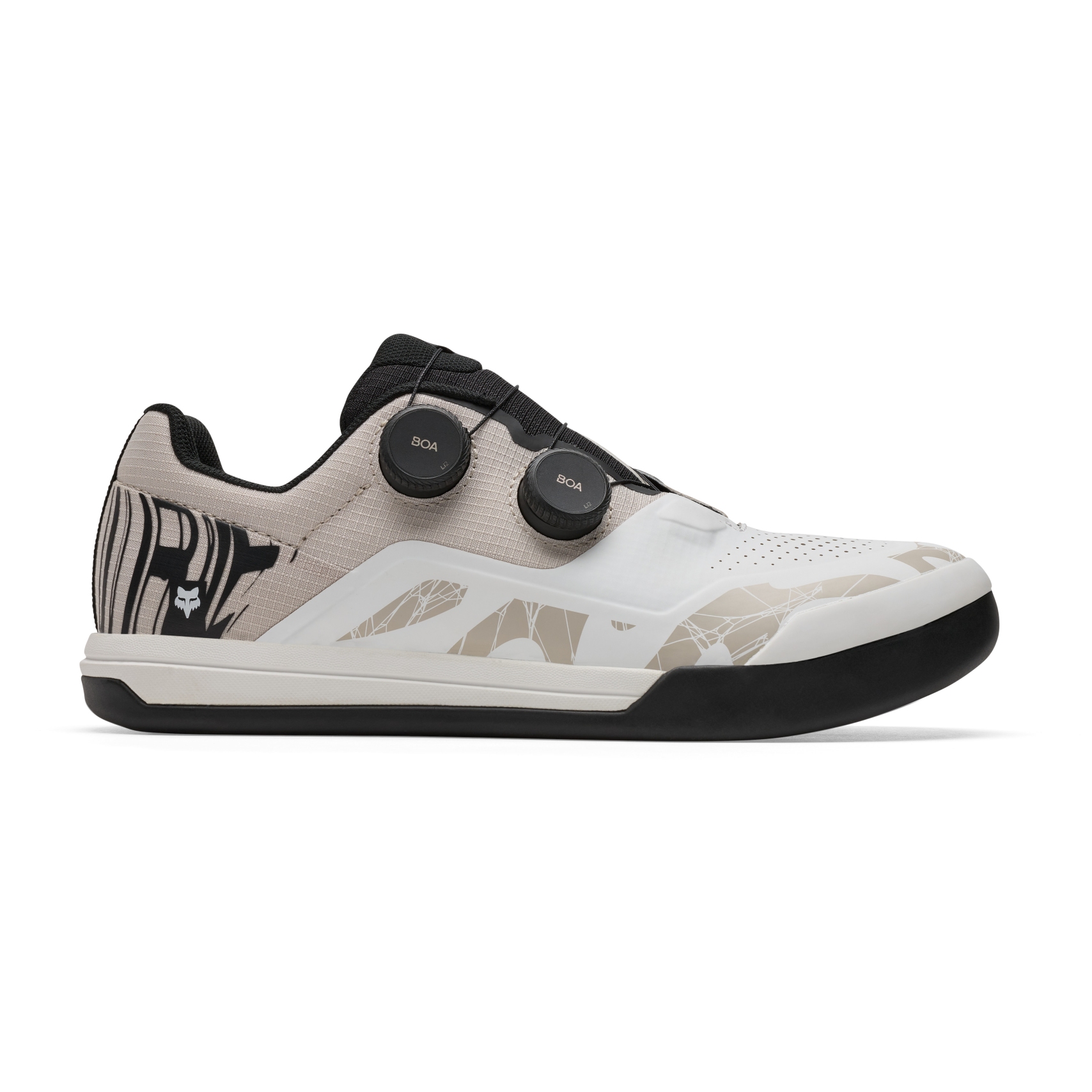 FOX Union BOA Flat MTB Shoes - Diffuse SE - chalk | BIKE24