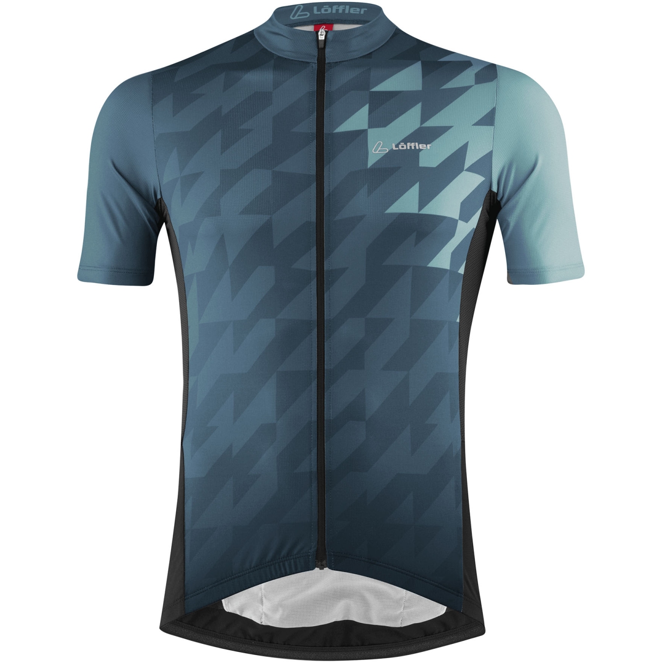 Löffler Zack Mid Full Zip Bike Jersey Men - dark petrol 984