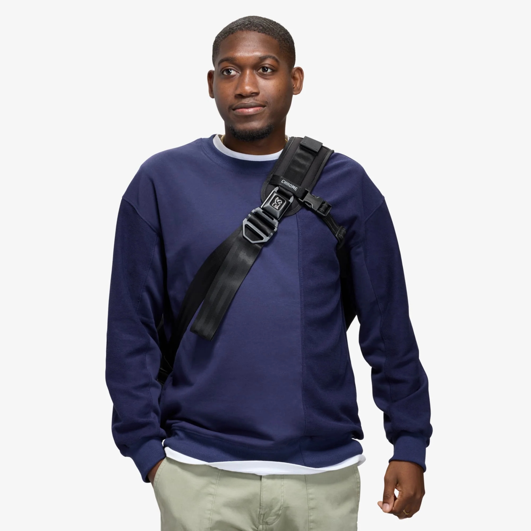 CHROME Citizen Messenger Bag - 24L - Steel Blue | BIKE24