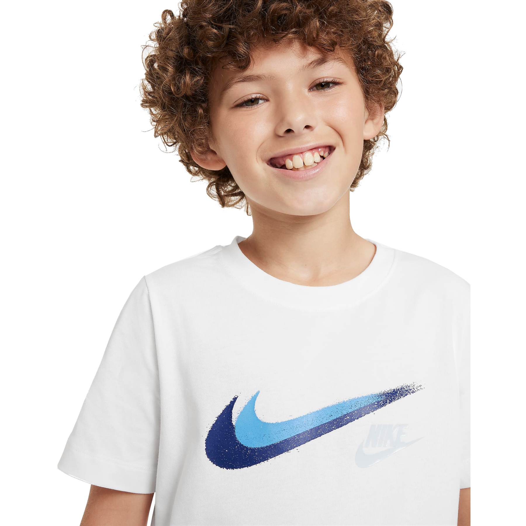 Nike T Shirt Enfants Sportswear blanc FZ4714 100 BIKE24