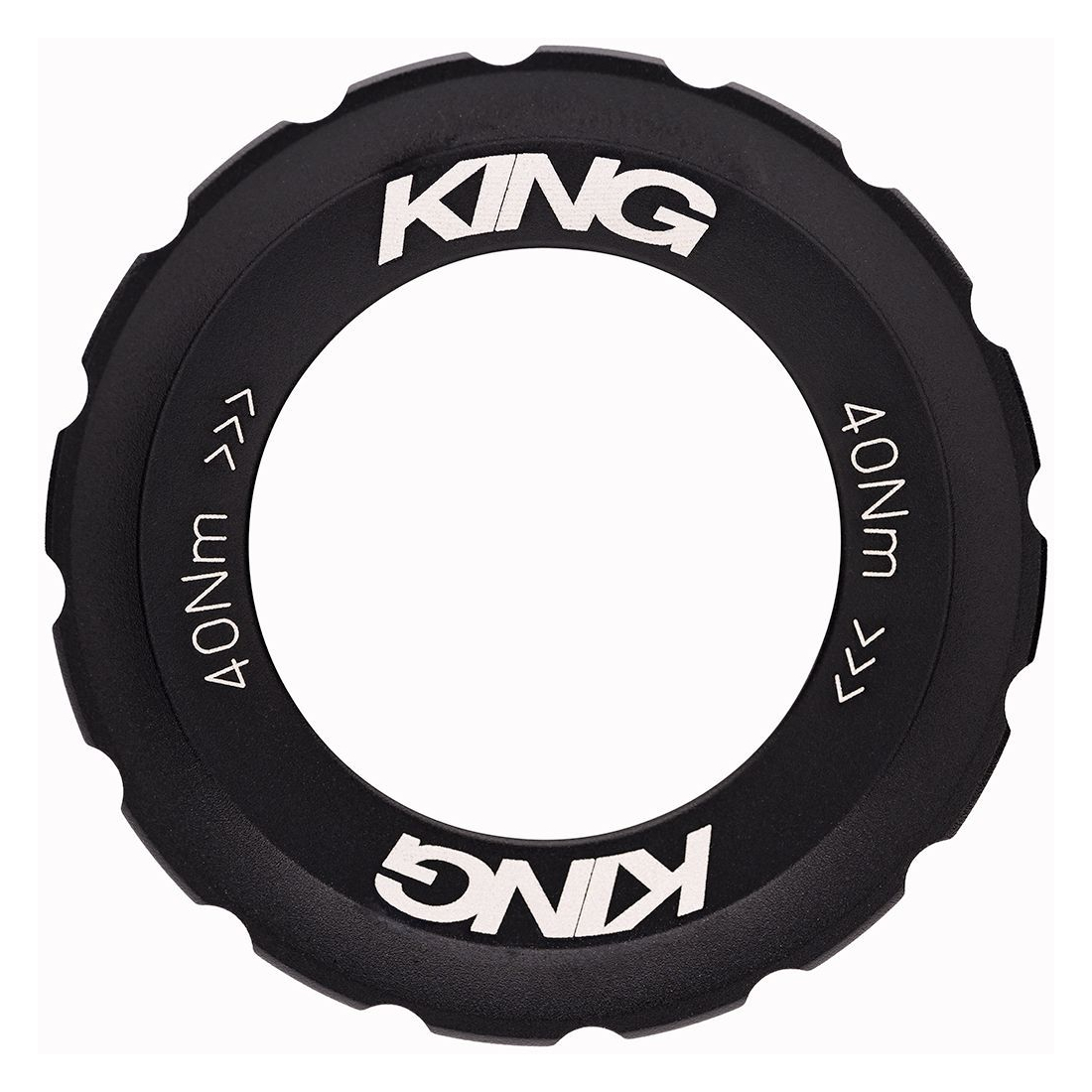Produktbild von Chris King Verschlussring - Centerlock | External Spline - mattschwarz