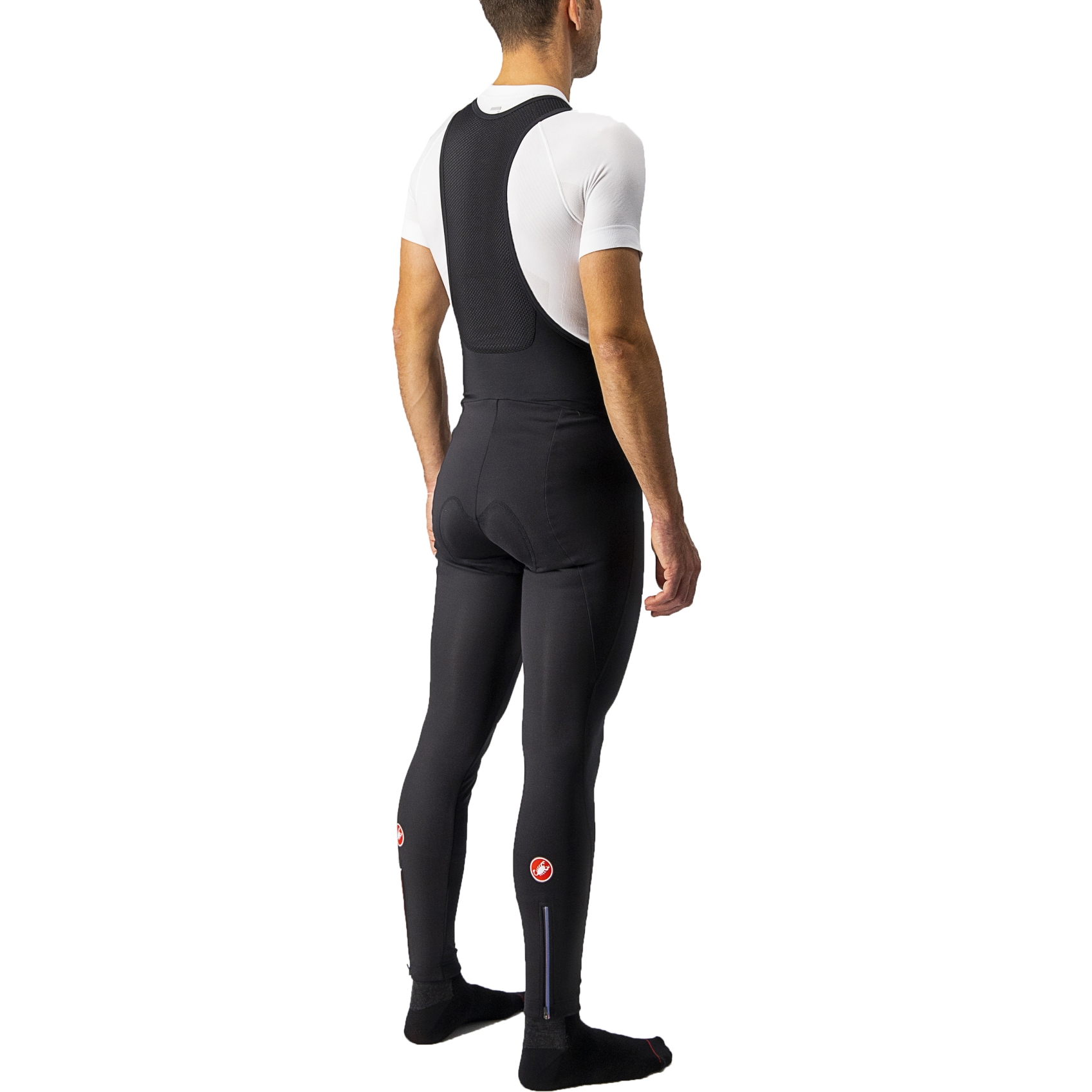 Castelli Entrata Wind Bibtight Men - black 010 | BIKE24