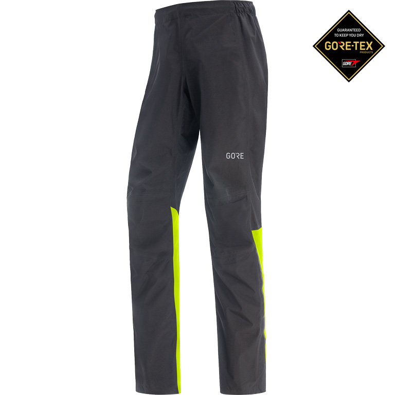Picture of GOREWEAR GORE-TEX PACLITE® Pants Men - black/neon yellow 9908