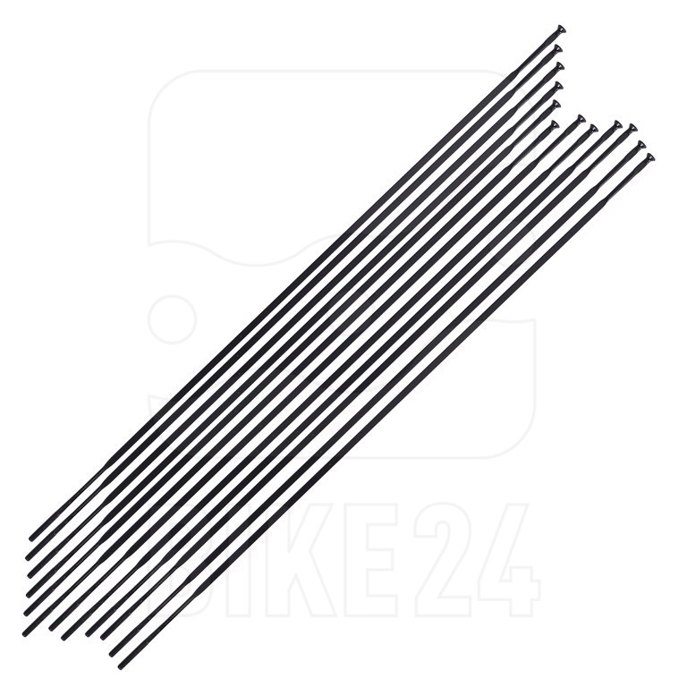 Picture of Mavic Spokes 265mm for Crossroc XL Rear Wheels 2015 - Non Drive Side (12 Pieces) - V2380101 - black