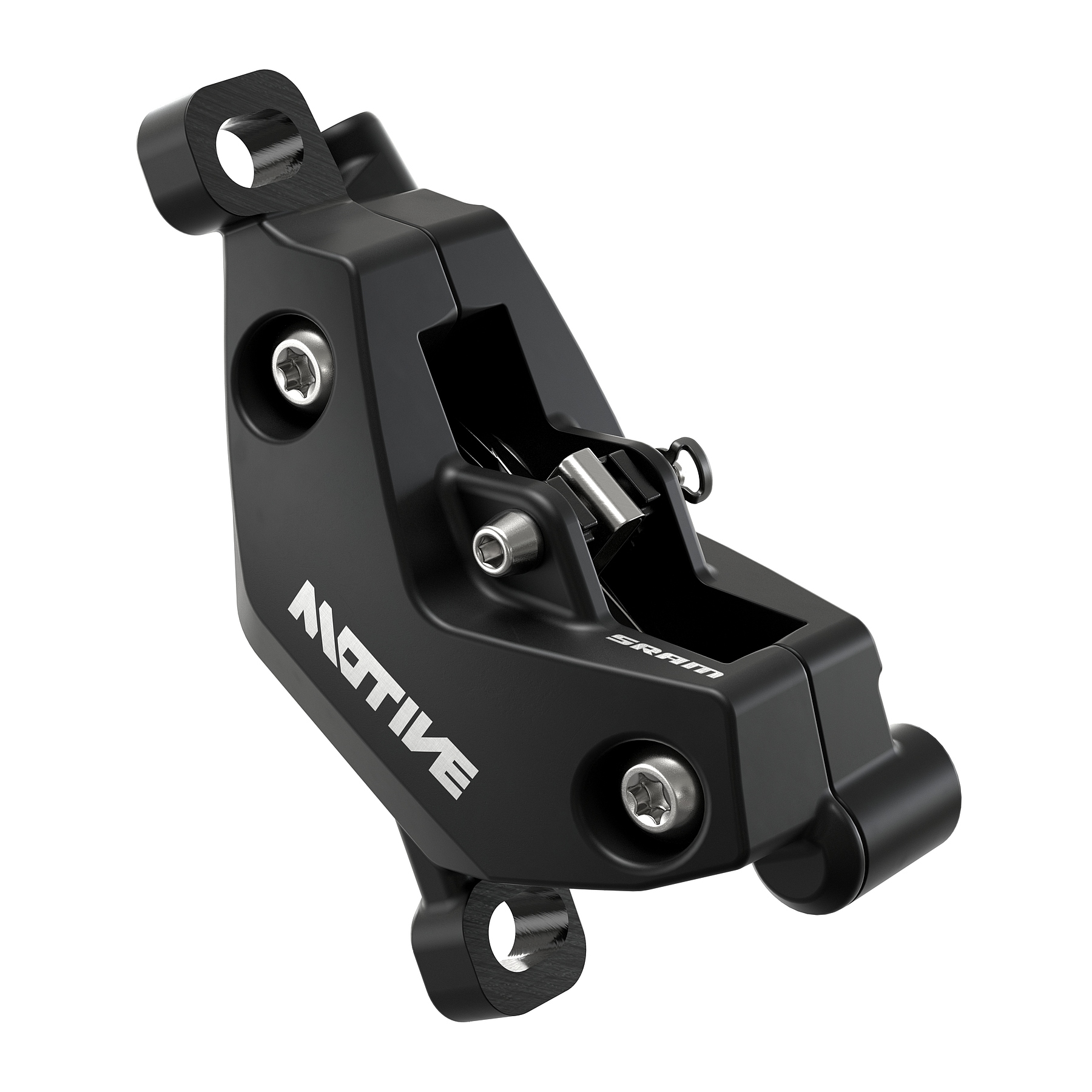 Immagine prodotto da SRAM Pinza di Freno a Disco MOTIVE - Bronze | 4 Pistoni | A1+ | 11.5018.056.031 - Diffusion Black Anodized